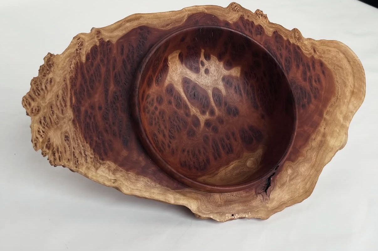 Live-Edge Burl Bowl